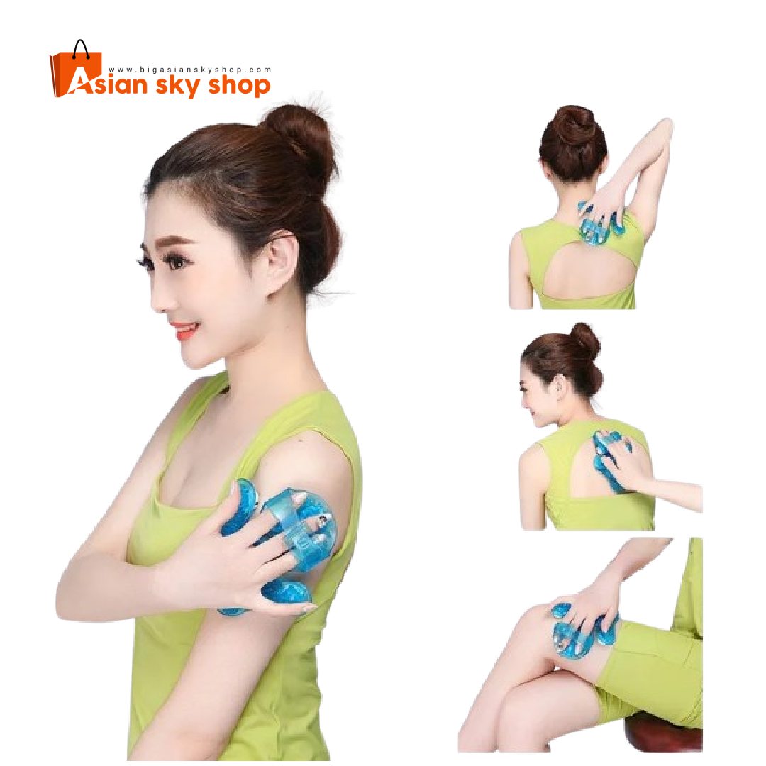 9 Ball Massage Glove for Deep Tissue Full Body Massage