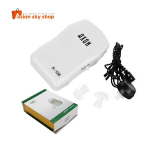 Axon X-136 pocket hearing aid with volume control and tone adjustment