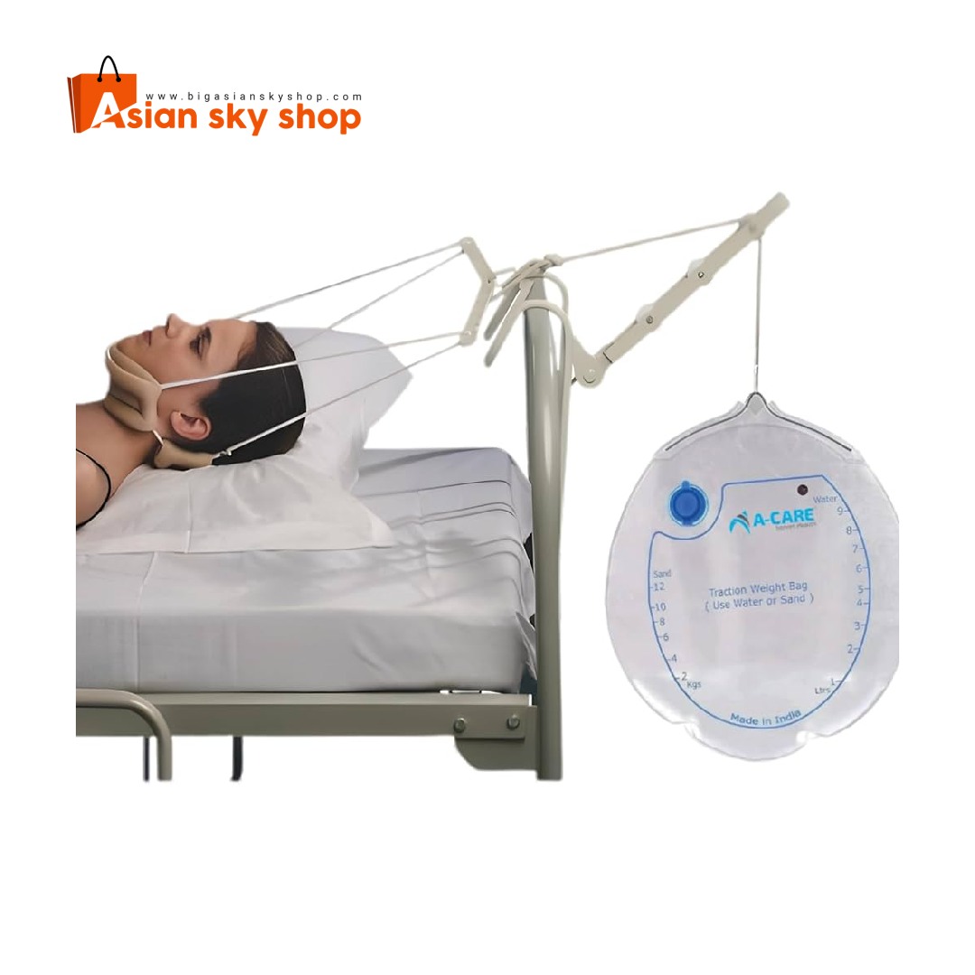 Cervical Traction Set – Dyna Care Dyna Care Cervical Traction Set for neck pain relief and spinal alignment