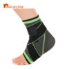 Adjustable Copper Ankle Support Sleeve for Left and Right Foot