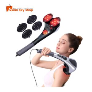 Double head infrared full body massager hammer for muscle pain relief