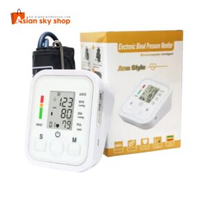 Microcomputer Intelligent Electronic Blood Pressure Monitor with LCD Display