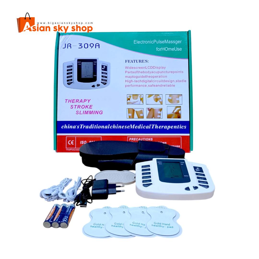 Electronic Pulse Massager 309A 2–4 Electrode Pads of Electronic Pulse Massager 309A for TENS and EMS therapy