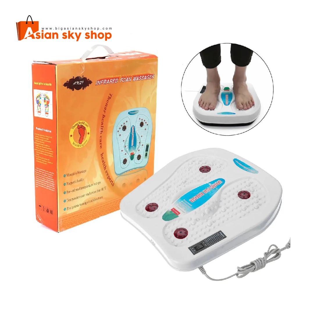 Infrared Foot Massager Soft foam cushion on Infrared Foot Massager for maximum comfort