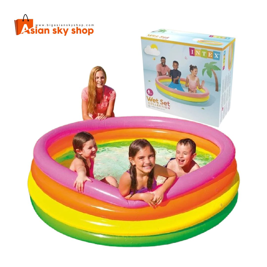 Intex inflatable baby pool and bath tub multi-size 34 inch 45 inch 58 inch 66 inch
