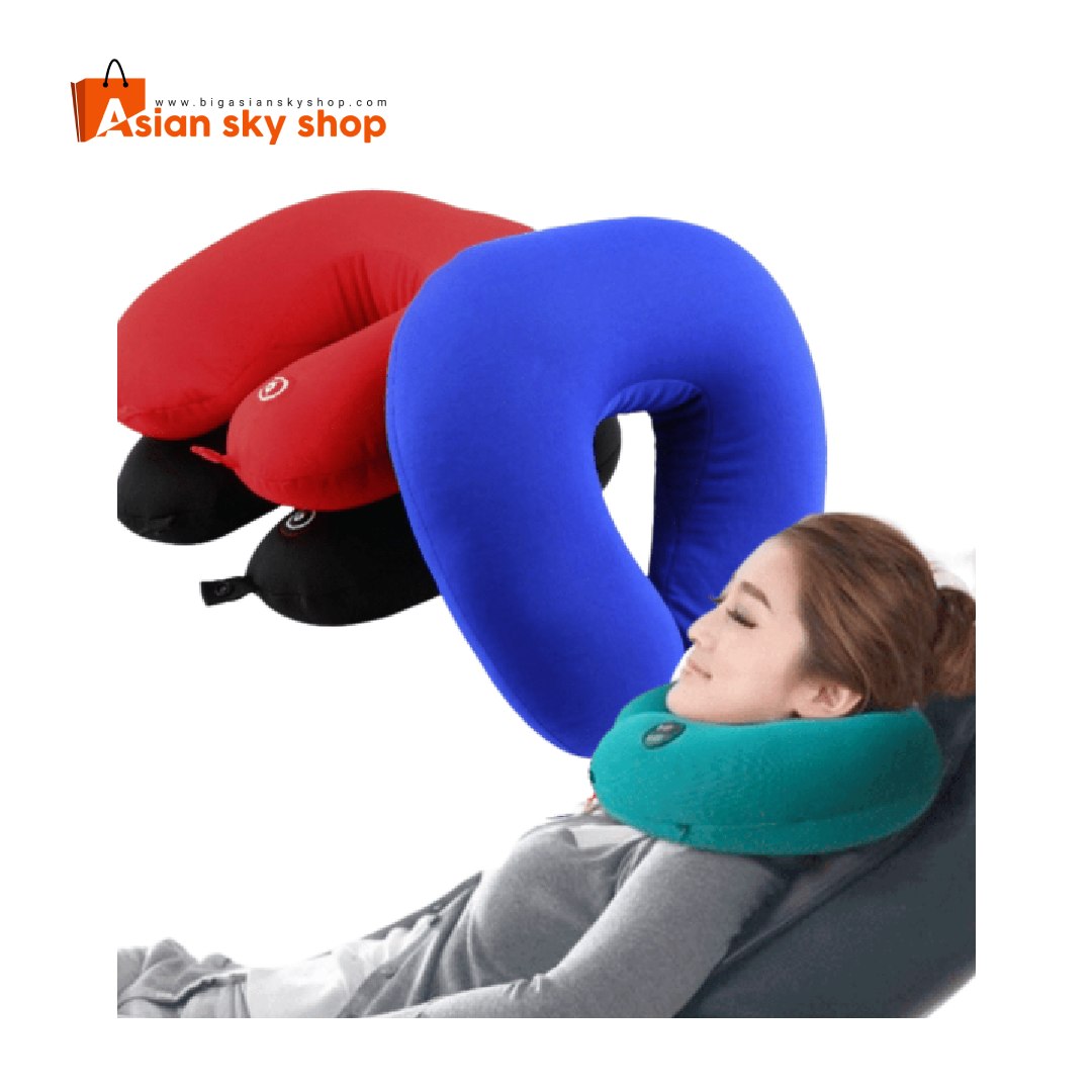 Neck Massage Cushion Neck Massage Cushion portable vibrating neck support pillow for travel and home