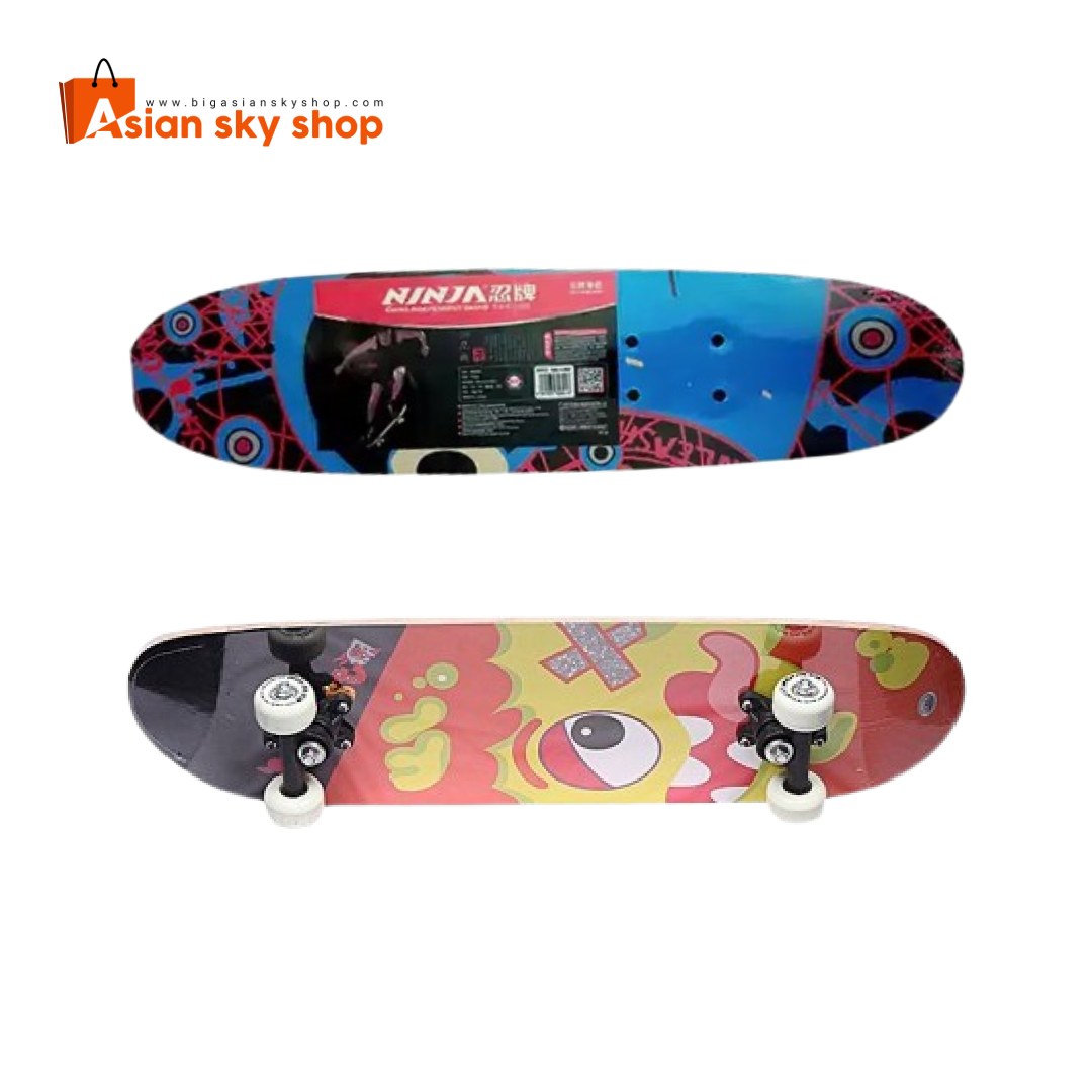 Ninja fiber skateboard for kids