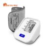 Omron Digital Blood Pressure Machine HEM-7120 front view with LCD display and arm cuff
