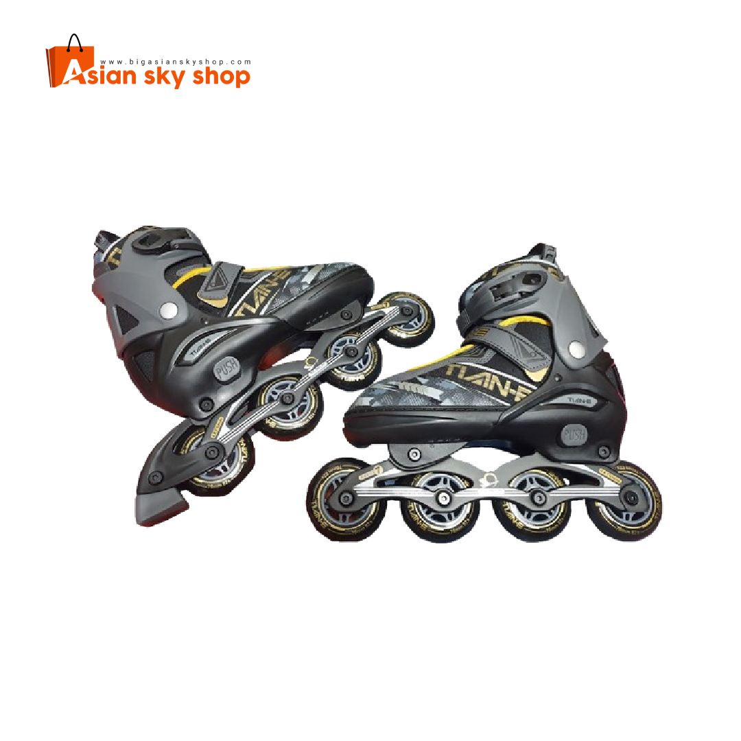 TIAN-E Adjustable Inline Skates for Kids & Adults