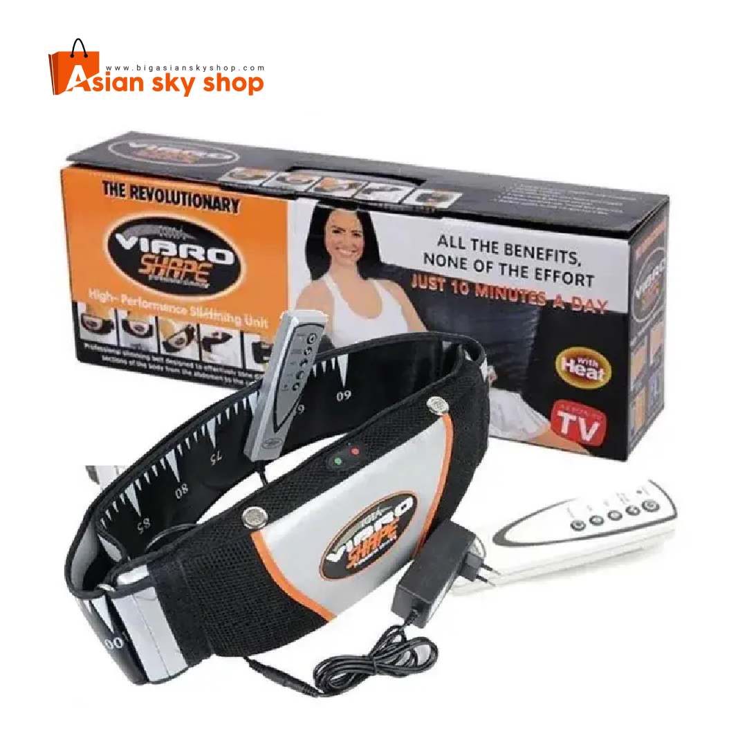 Vibro Shape Slimming Belt with vibration and heat therapy for weight loss