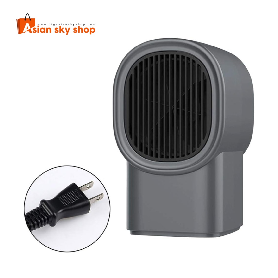 500W portable mini space heater for desk and small room