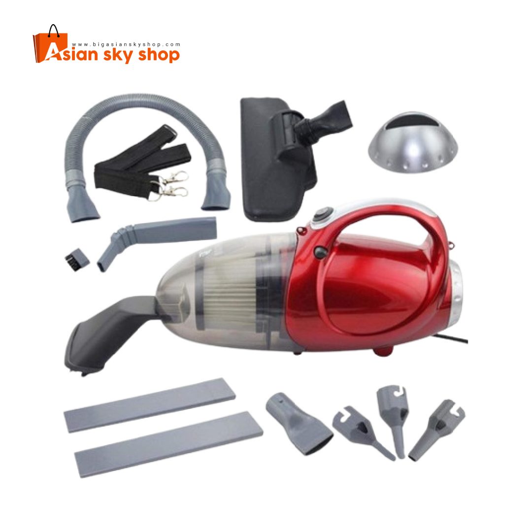 Accessories for dual purpose vacuum cleaner including hose and nozzles