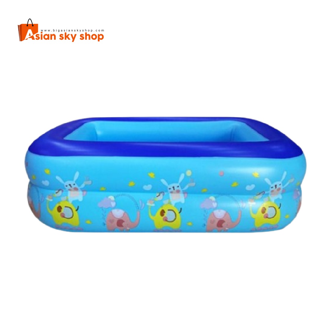 Kids Inflatable Pool 130cm for Backyard Water Play