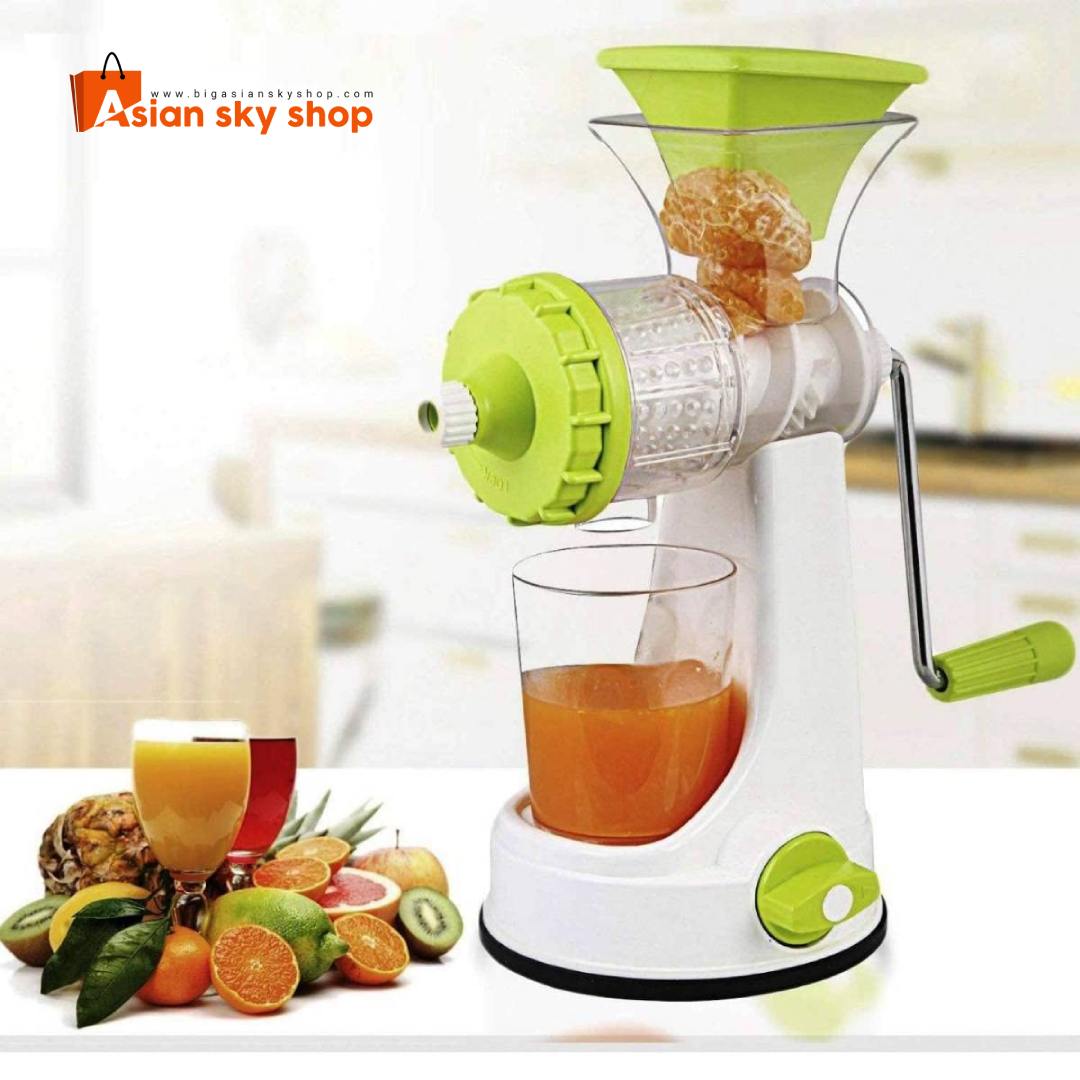 Manual juice maker hand press citrus juicer stainless steel for home use