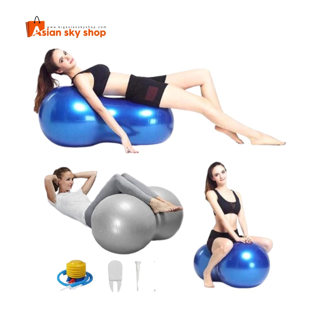 Capsule Yoga Ball anti-burst fitness ball for yoga, Pilates, and core workouts