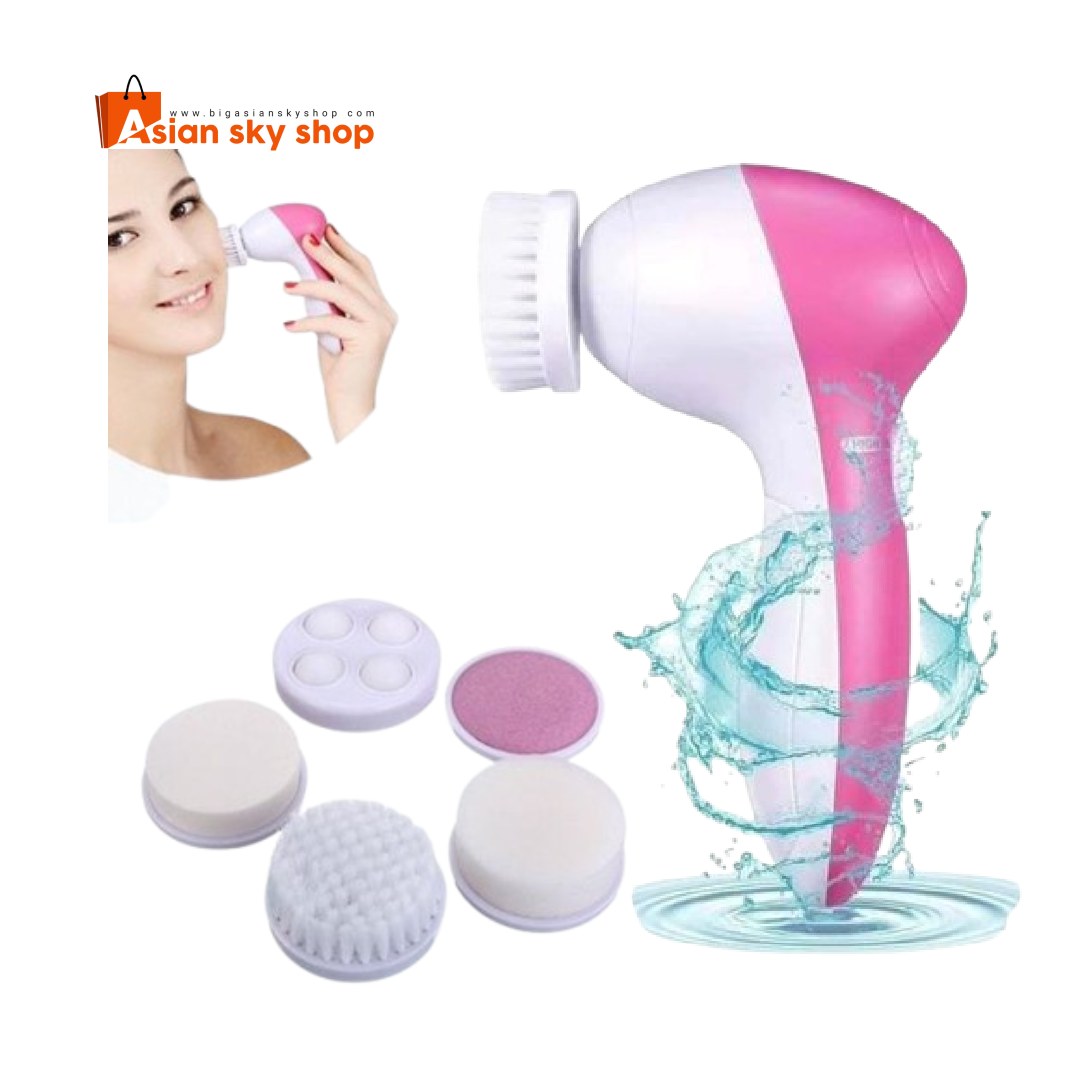 5 in 1 beauty care massager 5 in 1 beauty care massager facial cleansing brush with 5 heads
