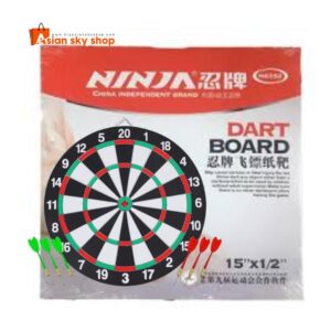 indoor dart board 15 inch professional game board with metal darts
