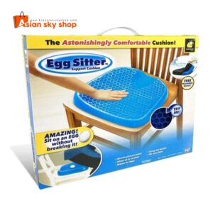 Gel Egg Sitter Seat Cushion with shock absorbing honeycomb design