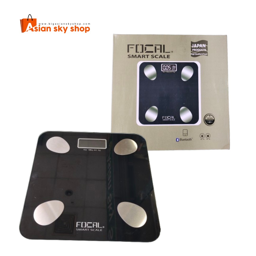 FOCAL R Smart Scale FOCAL R Smart Scale LED display BMI fat muscle measurement screen
