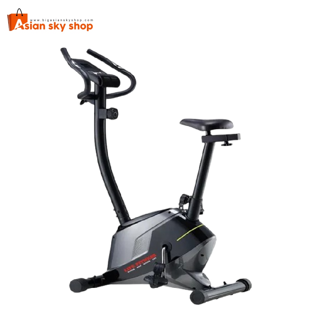 Life Fitness LF-509B Magnetic Exercise Bike full view for home workouts
