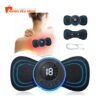 Mini Electric Butterfly Massager portable muscle relaxation device
