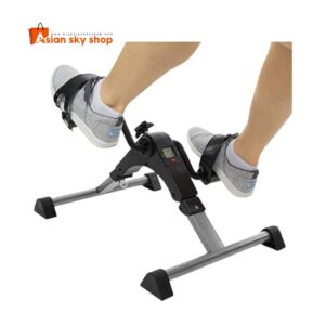 mini exercise bike under desk portable pedal exerciser with LCD display