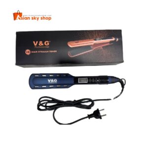 professional flat iron V&G V6 for silky smooth straight hair