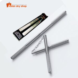 ninja stainless steel nunchaku martial arts training weapon with chain
