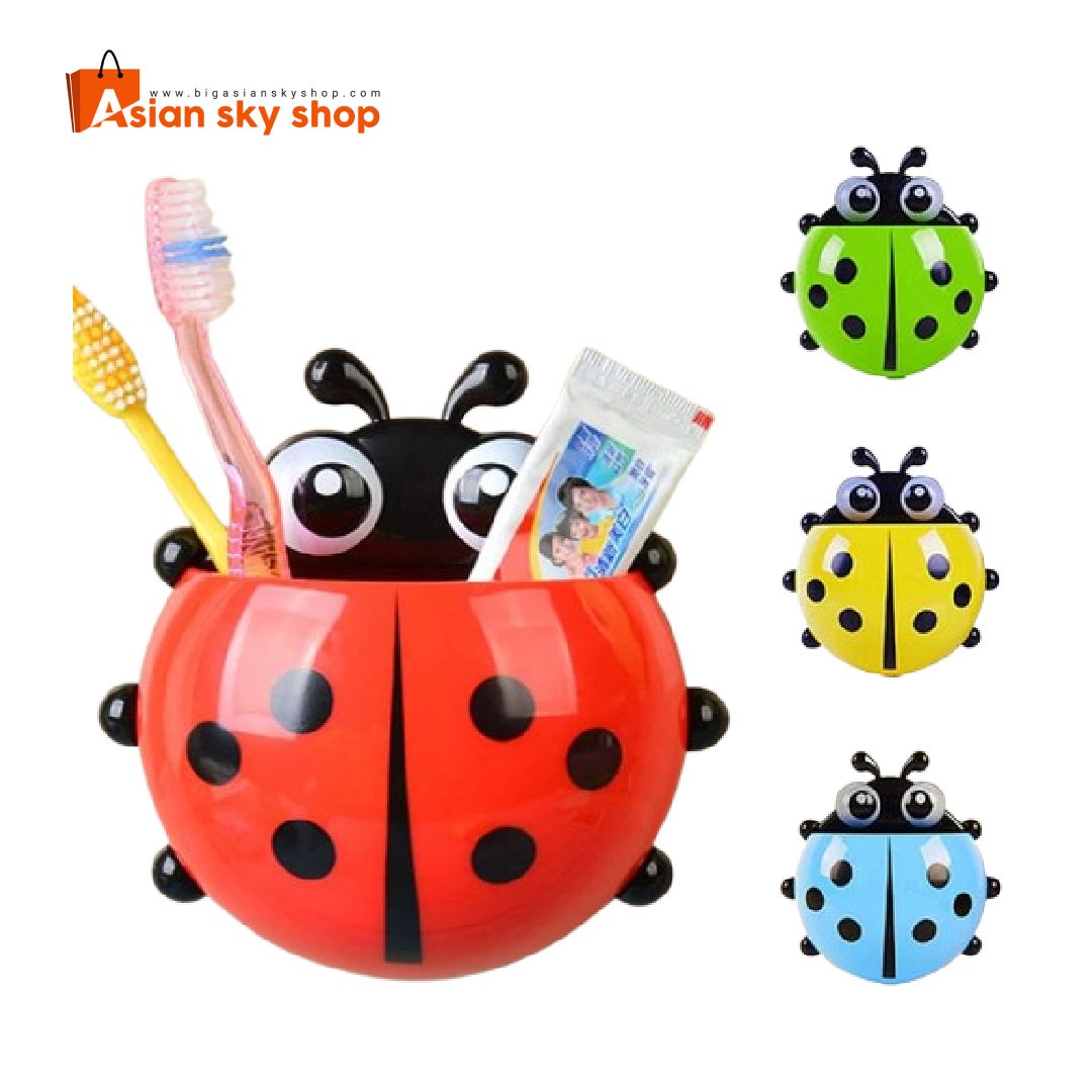 wall mounted toothbrush toothpaste holder organizer