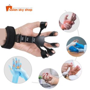 Hand Strengthener Finger Exercise Tool for Therapy and Fitness