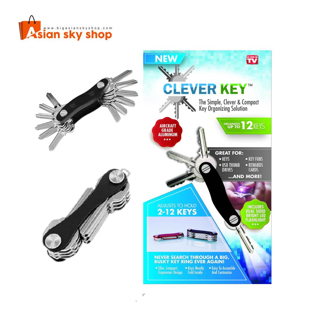 Clever Key smart key organizer for pocket everyday carry