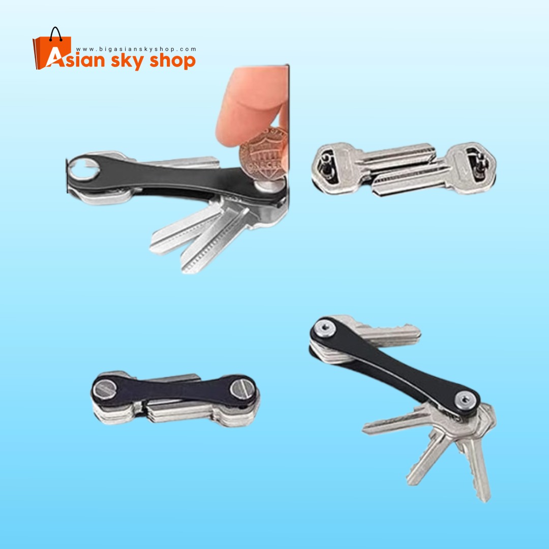 Clever Key 12 keys organizer compact metal key holder