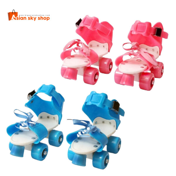 Kids roller skates with dry skate wheels