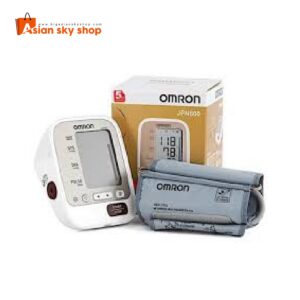 Omron JPN 600 BP Monitor adjustable arm cuff close-up
