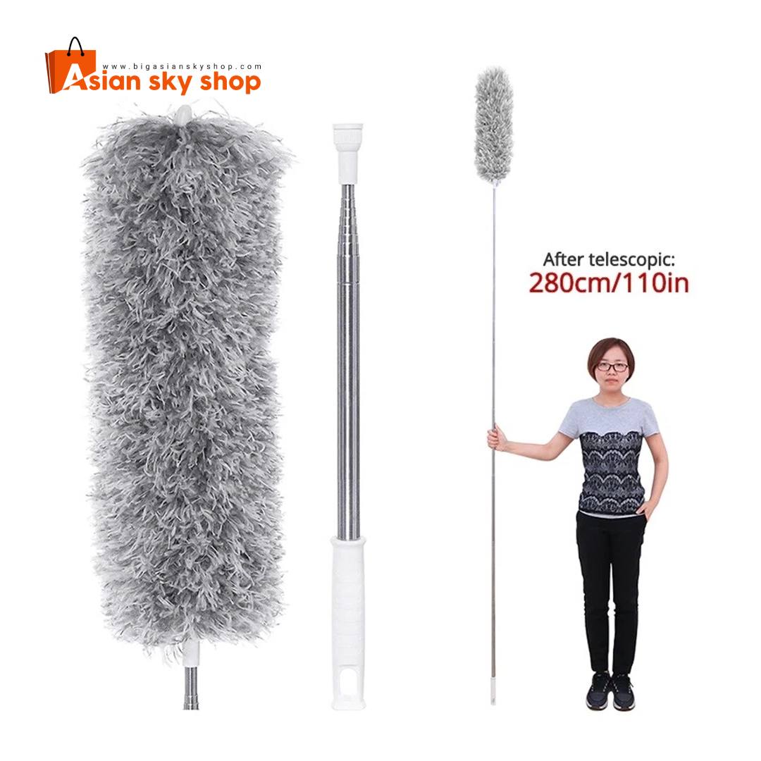 extendable dusting brush for ceiling fan and high places