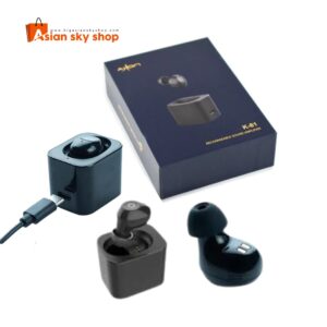 Side View of Axon K-81 Hearing Aid Showing Ergonomic Design