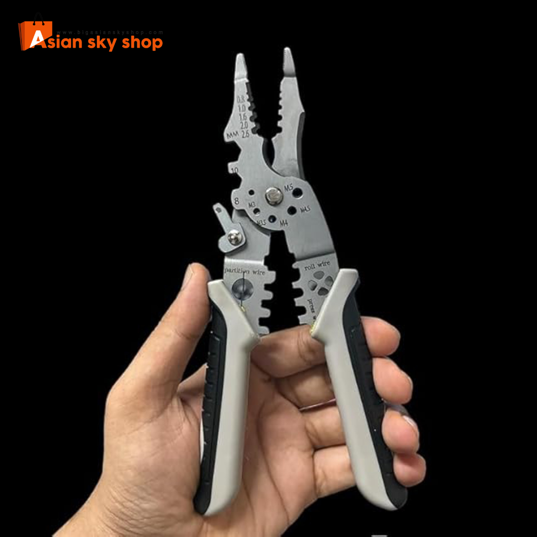 9-in-1 Multifunctional Stainless Steel Cutting Pliers