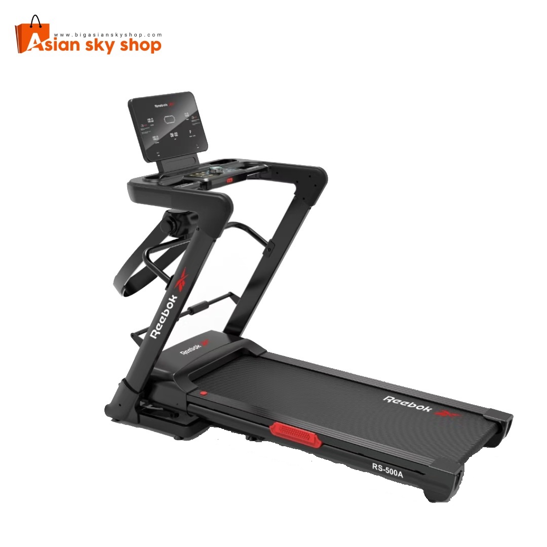 Reebok RS-500A Foldable Motorized Treadmill for Home Use