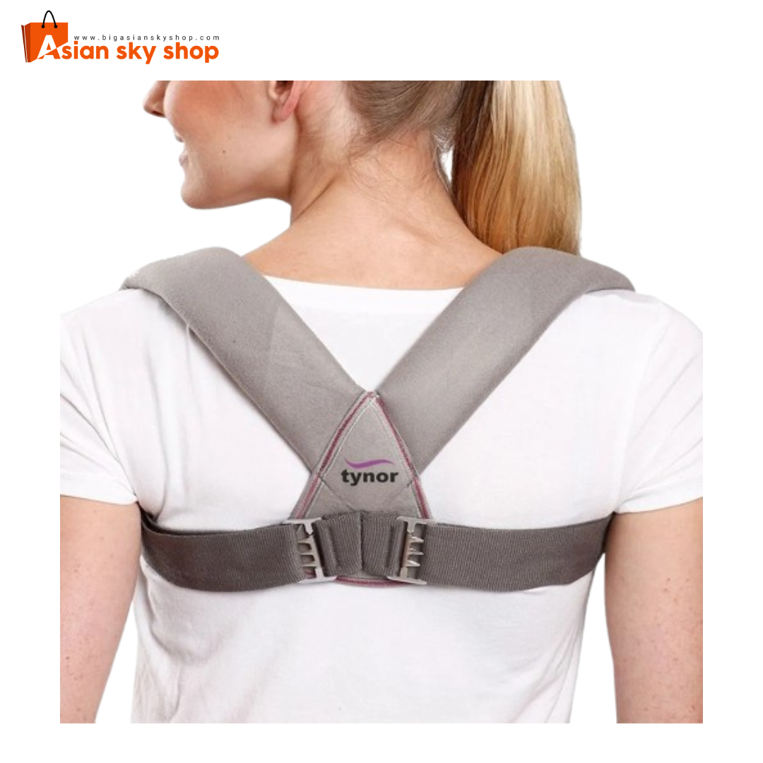 Tynor Clavicle Buckle Brace - Big Asian Sky Shop Tynor Clavicle Buckle Brace Adjustable Shoulder Support