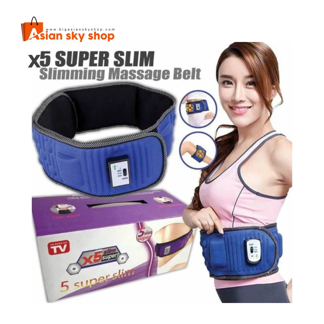 X5 Slim vibration belt with adjustable strap for body shaping