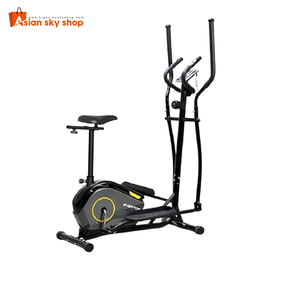 Evertop ET-360EA Magnetic Elliptical Cross Trainer in black for home workouts
