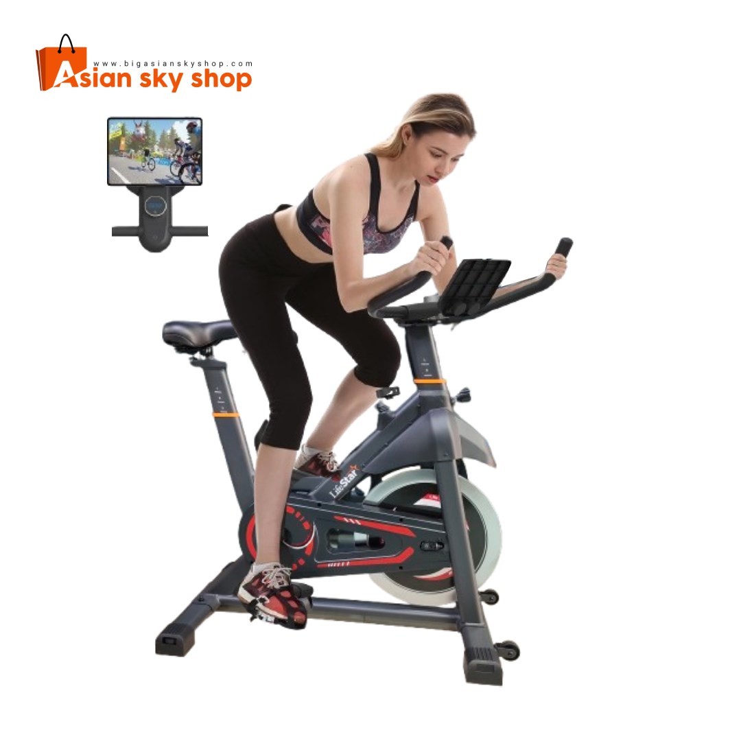 Life Star spinning bike for home gym
