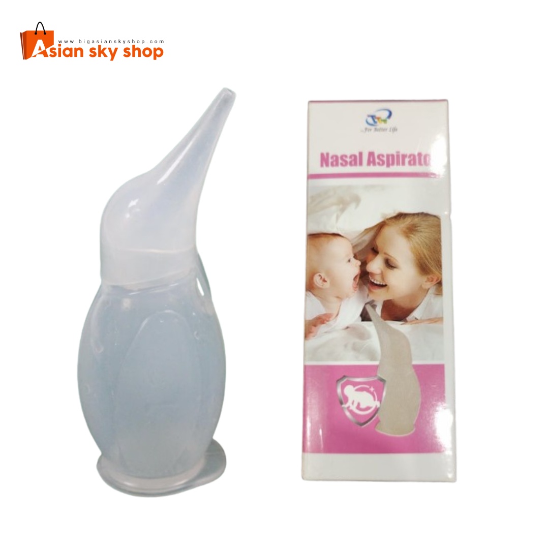Nasal aspirator for babies and children, easy to clean and safe for newborns