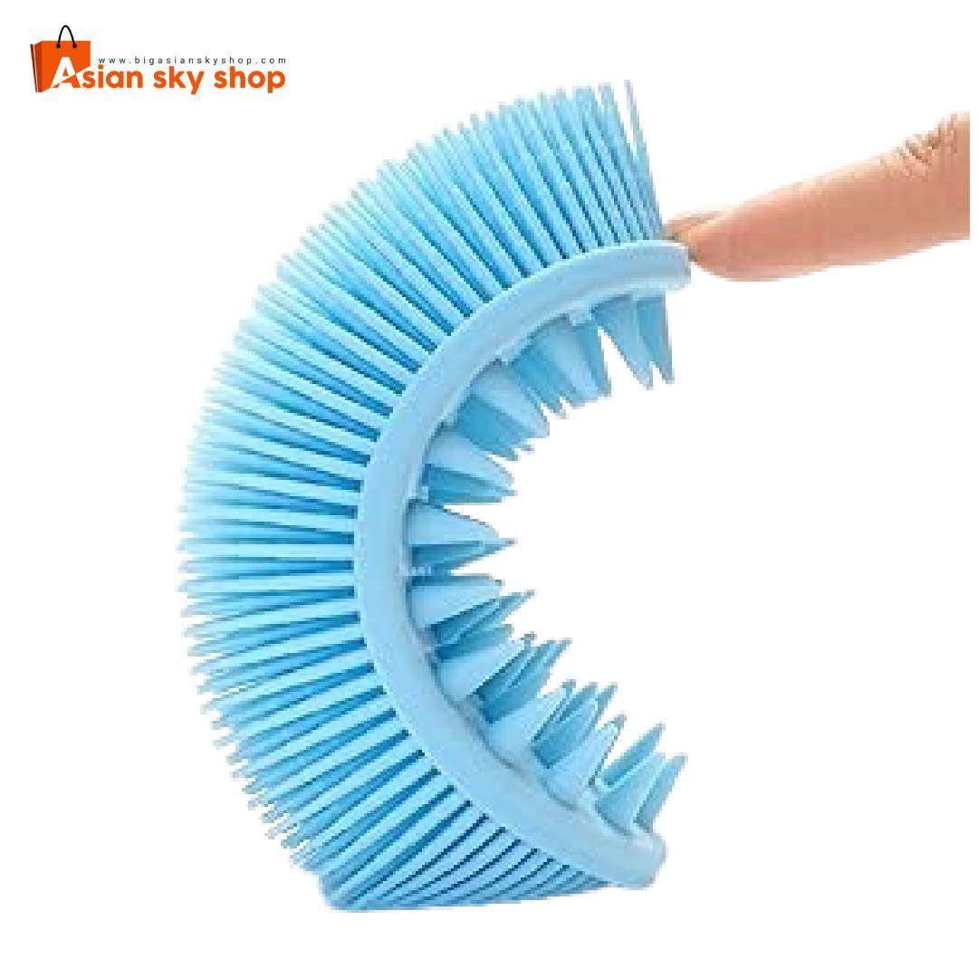 Silicone Sensory Brush for autism therapy and gentle tactile stimulation