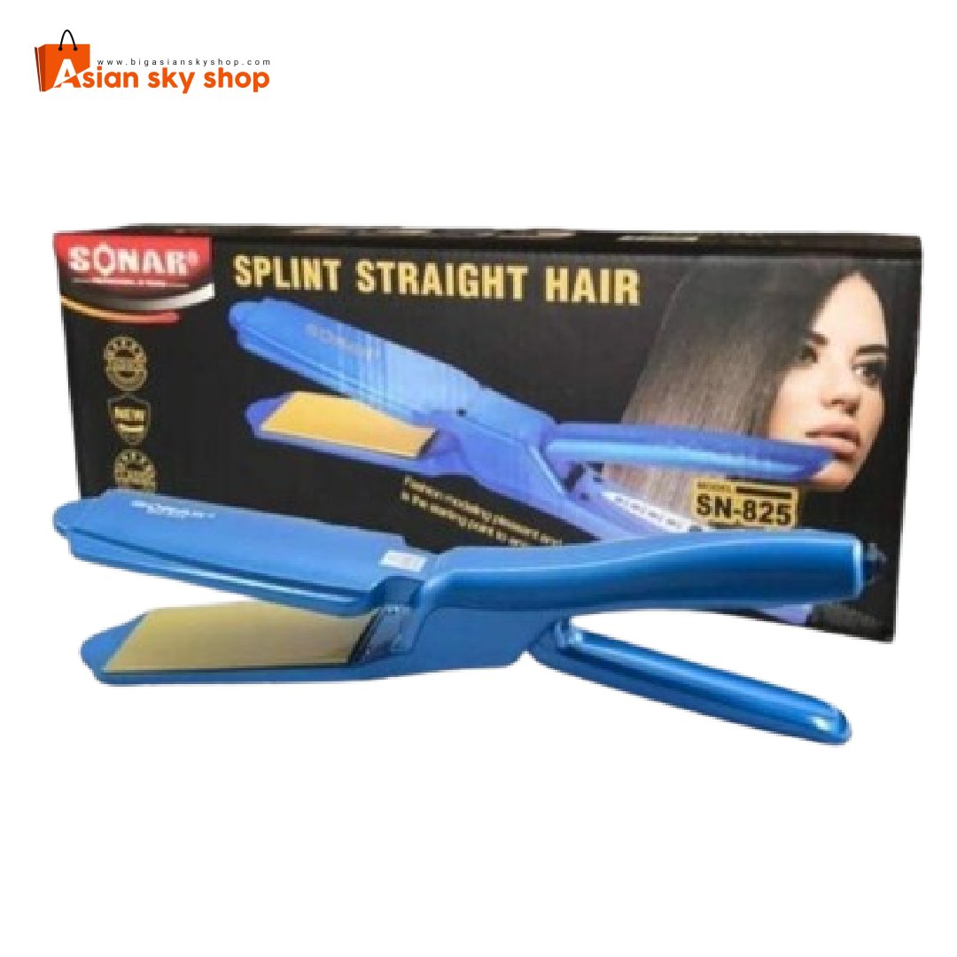 Sonar SN-825 Hair Straightener with adjustable 4-level heat
