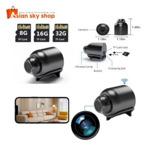 Mini WiFi Security Camera infrared night vision