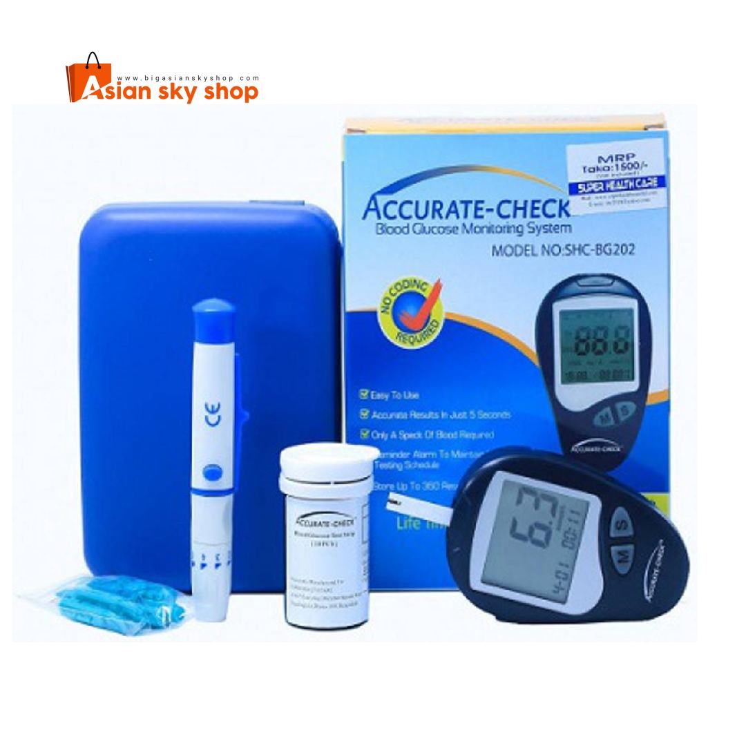 Accurate Check Glucose Monitor URight glucose test strips for accurate blood sugar monitoring