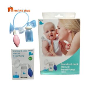 Portable breast milk pump for mothers and baby feeding support