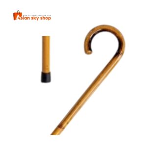 Natural Rattan Walking Cane Lightweight and Durable Design