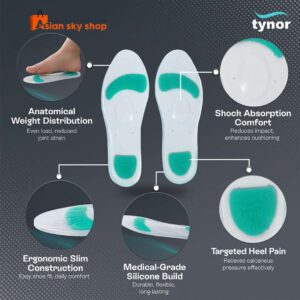 Tynor K-01 Full Silicone Insole Pair
